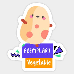 Potato - An Exemplary Vegetable Sticker